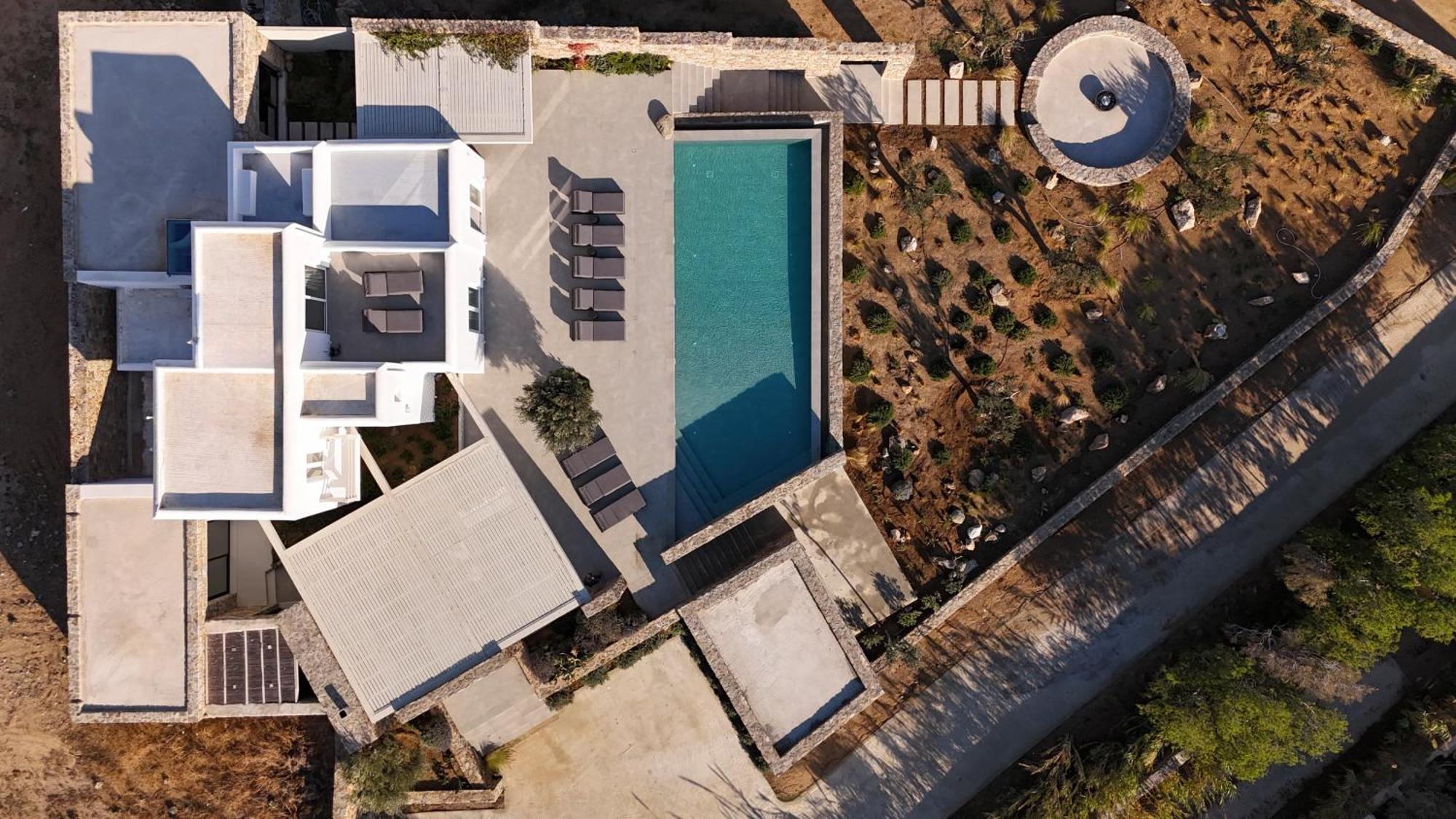 Blue Eye Grand Villa Mykonos Kalafatis Dış mekan fotoğraf