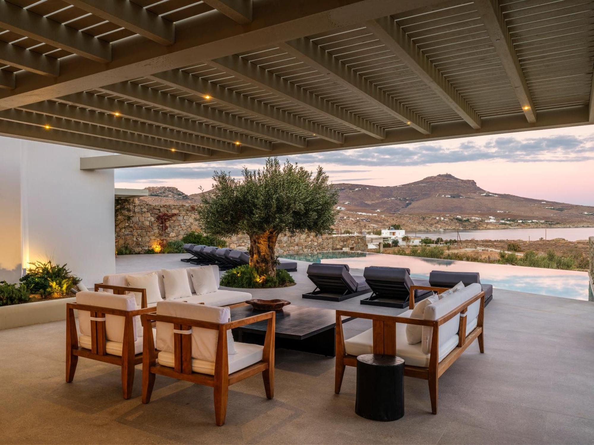 Blue Eye Grand Villa Mykonos Kalafatis Dış mekan fotoğraf