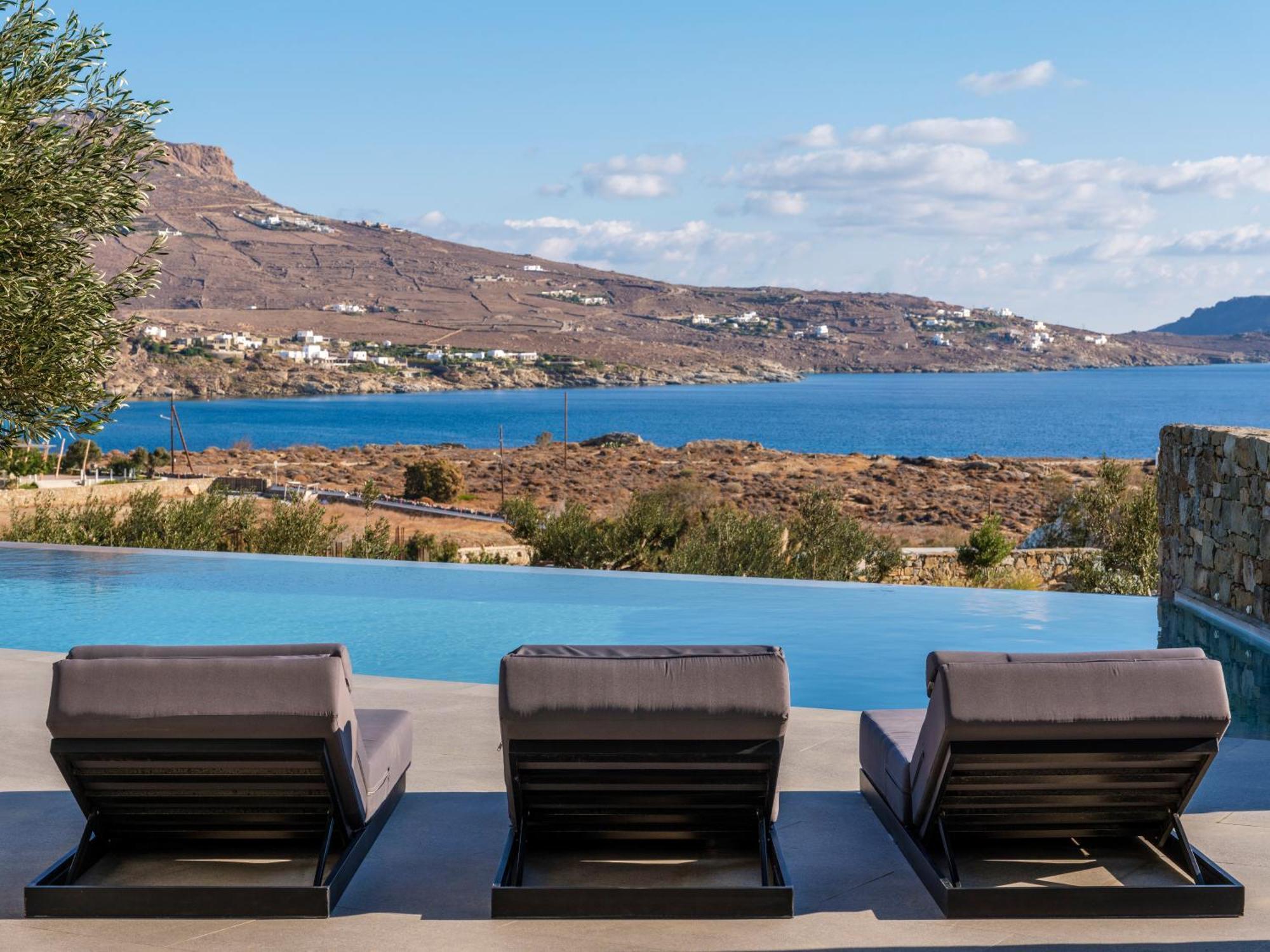 Blue Eye Grand Villa Mykonos Kalafatis Dış mekan fotoğraf