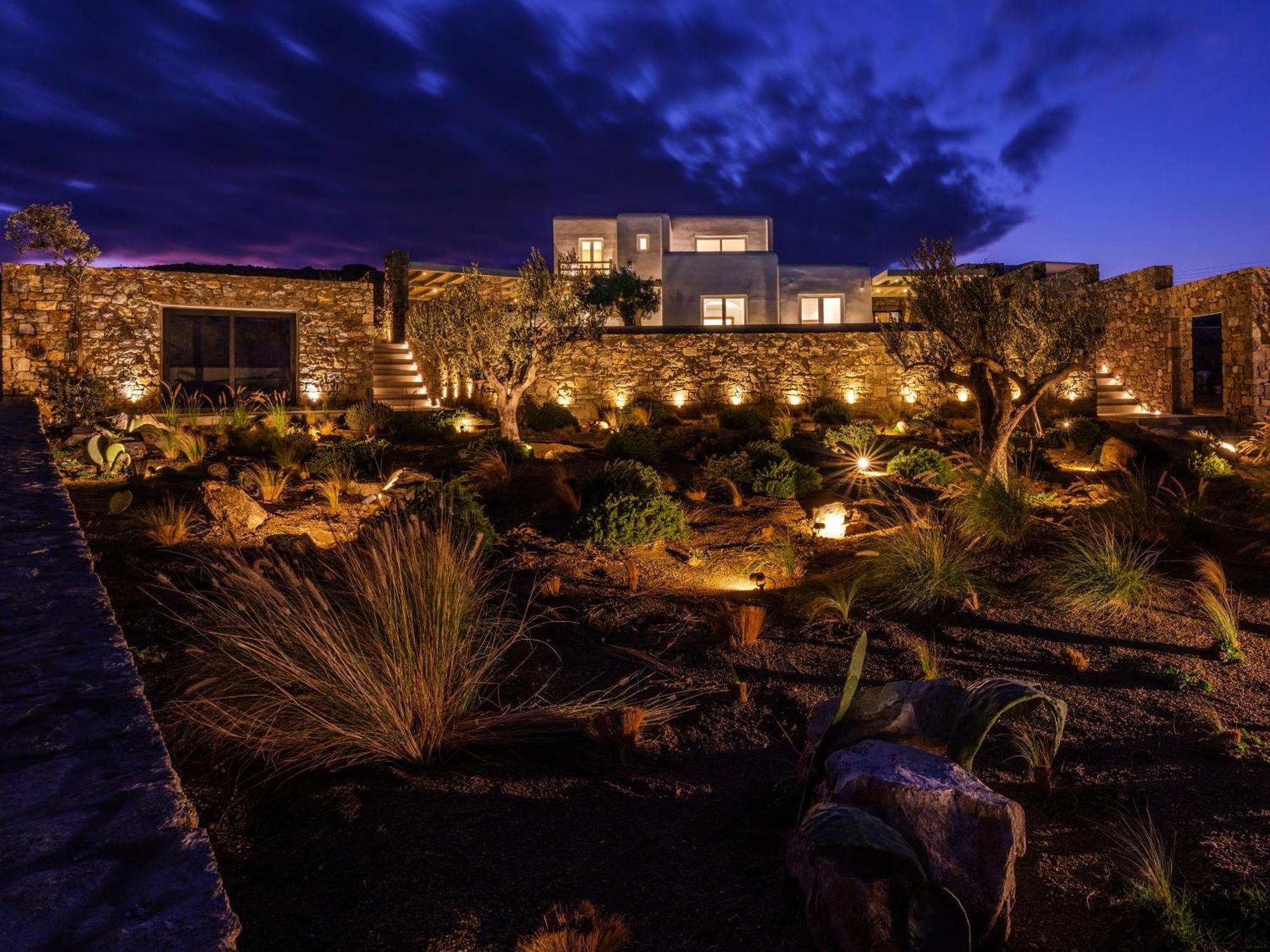 Blue Eye Grand Villa Mykonos Kalafatis Dış mekan fotoğraf