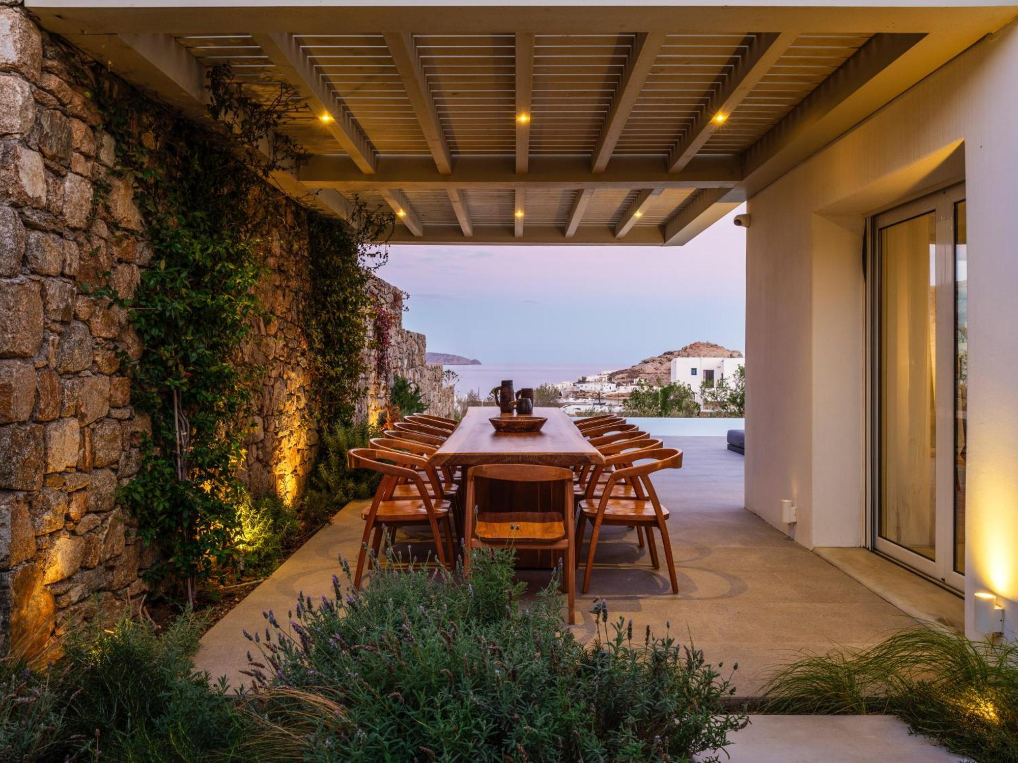 Blue Eye Grand Villa Mykonos Kalafatis Dış mekan fotoğraf