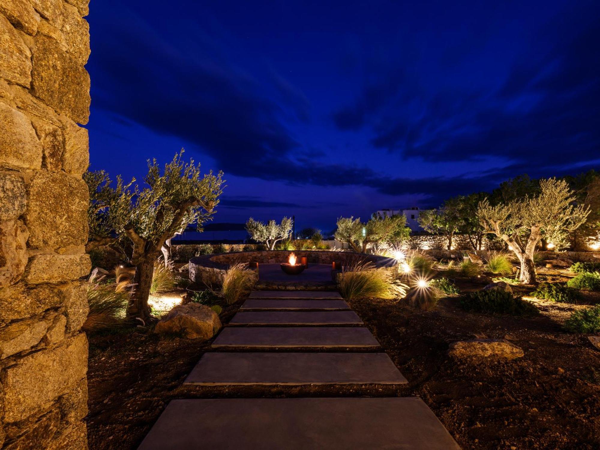 Blue Eye Grand Villa Mykonos Kalafatis Dış mekan fotoğraf