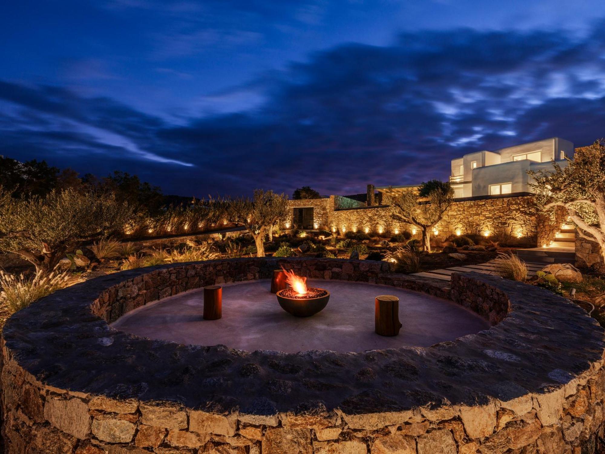 Blue Eye Grand Villa Mykonos Kalafatis Dış mekan fotoğraf