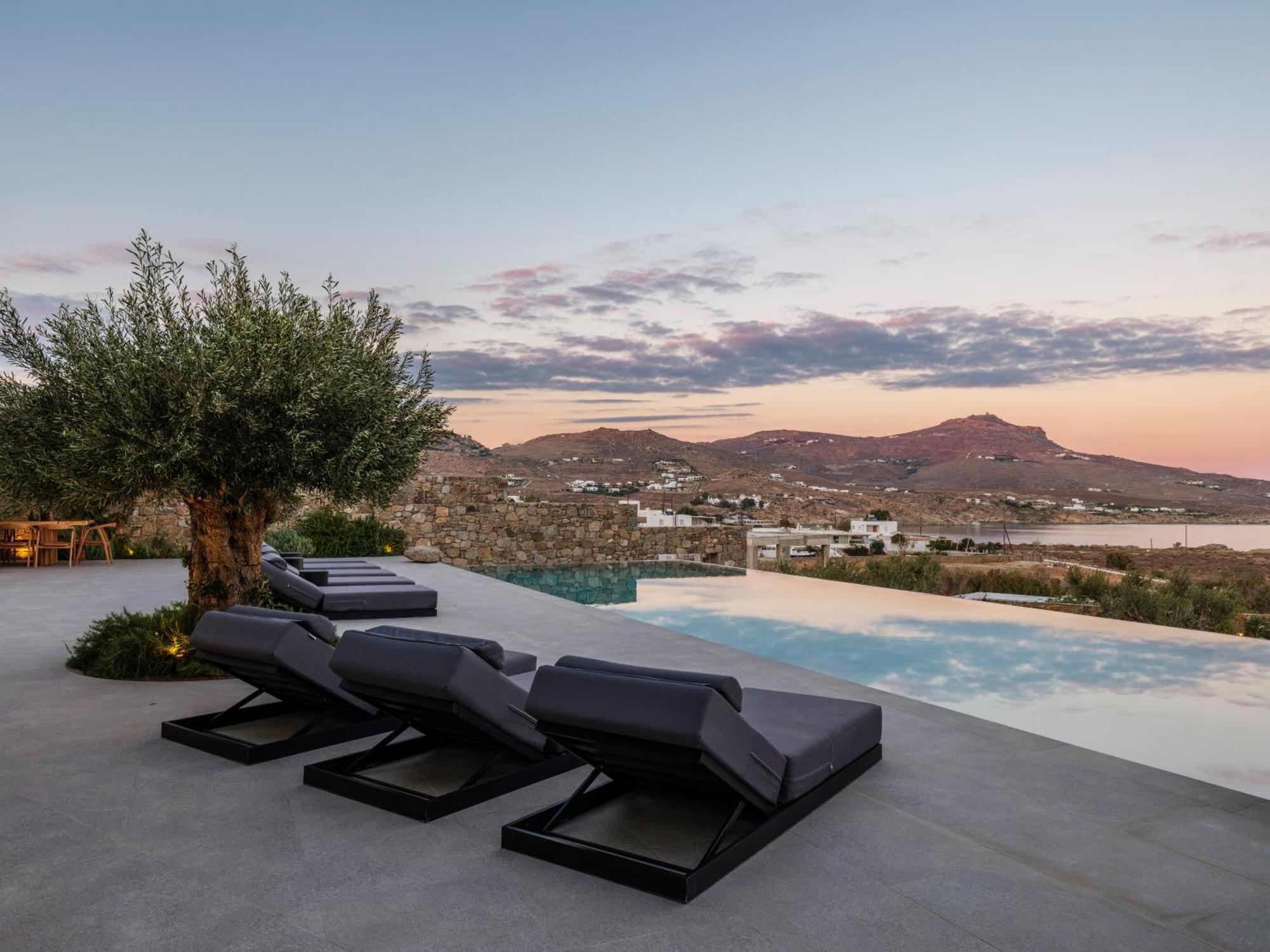 Blue Eye Grand Villa Mykonos Kalafatis Dış mekan fotoğraf