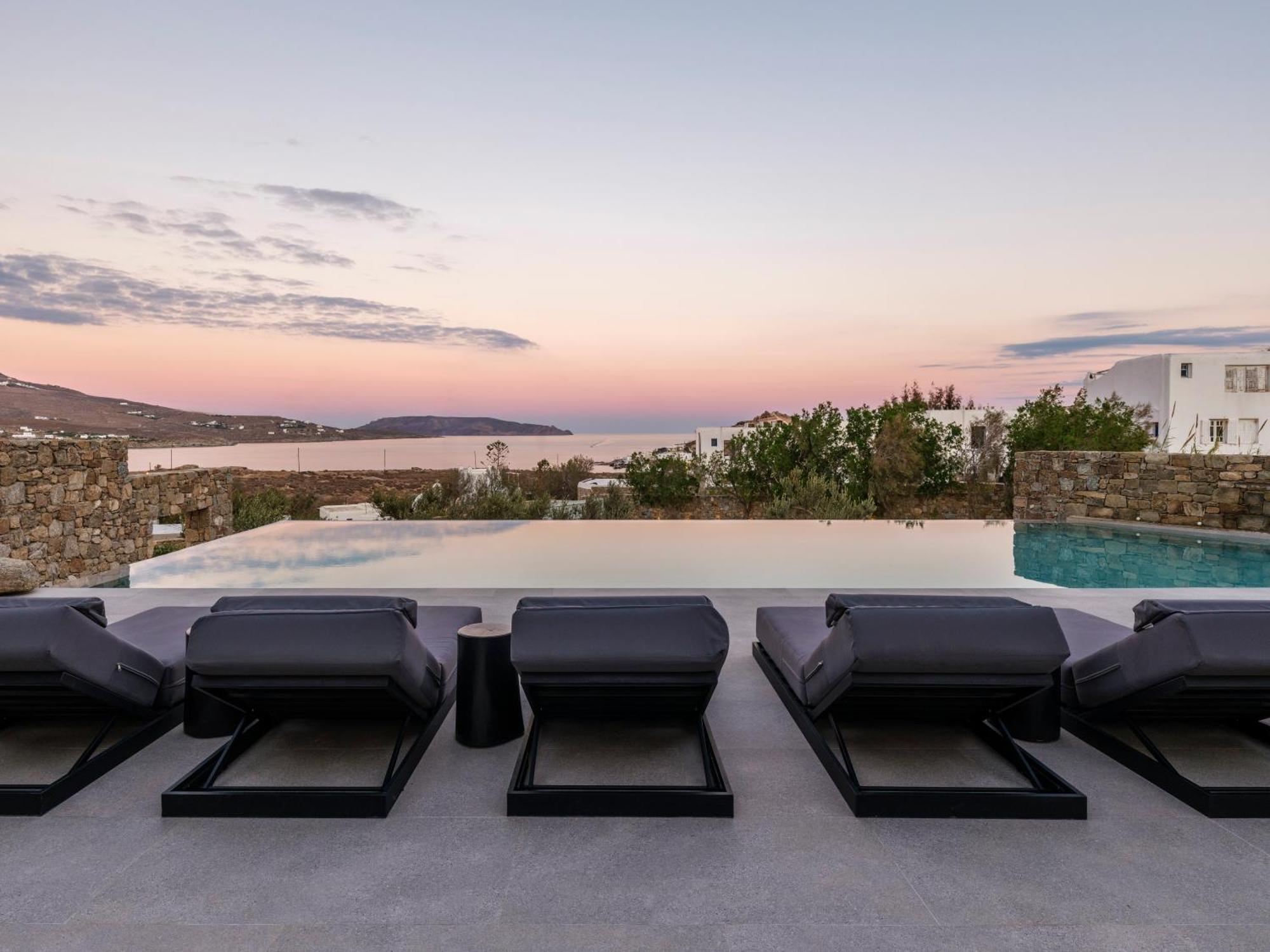 Blue Eye Grand Villa Mykonos Kalafatis Dış mekan fotoğraf