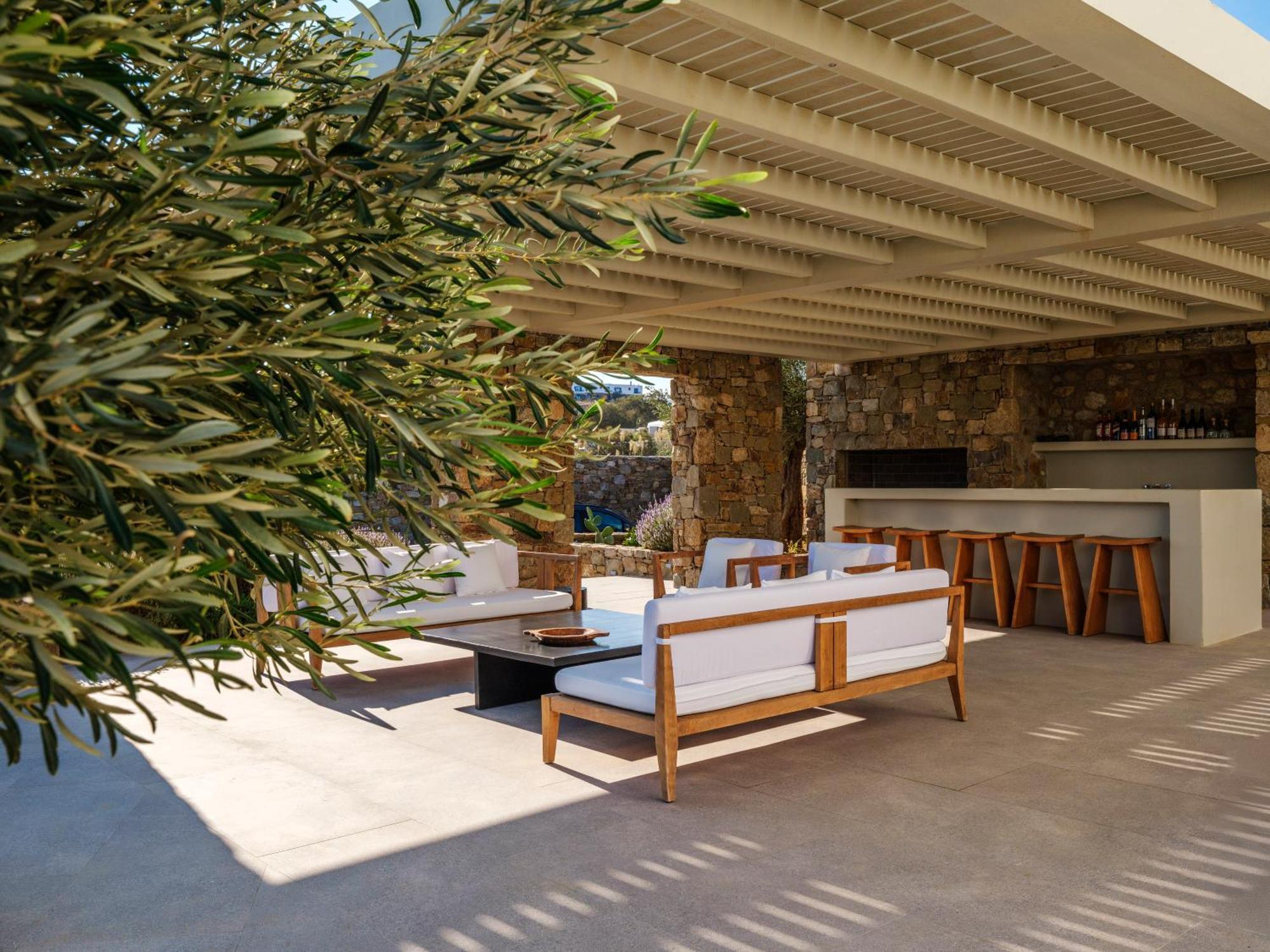 Blue Eye Grand Villa Mykonos Kalafatis Dış mekan fotoğraf