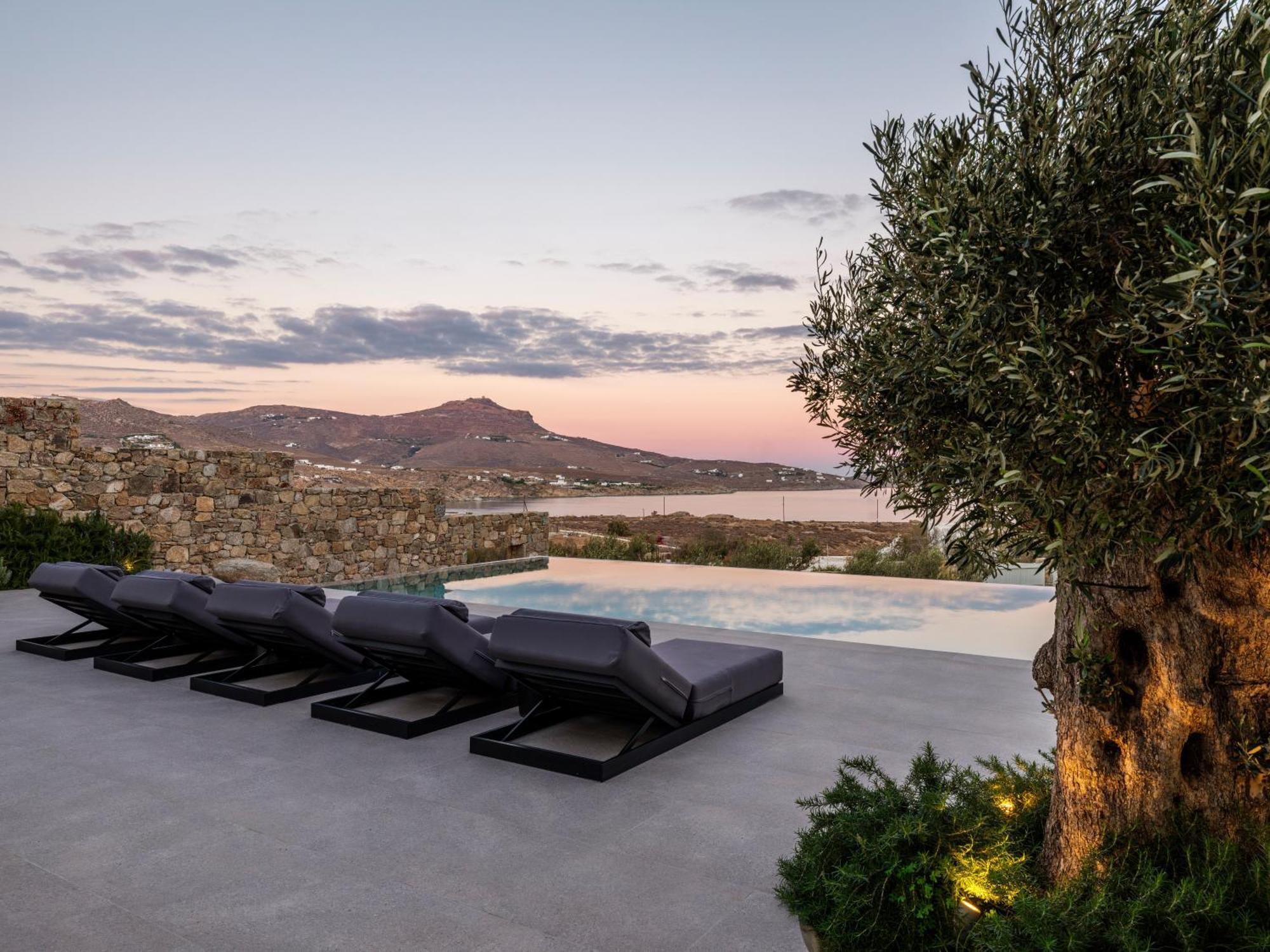 Blue Eye Grand Villa Mykonos Kalafatis Dış mekan fotoğraf