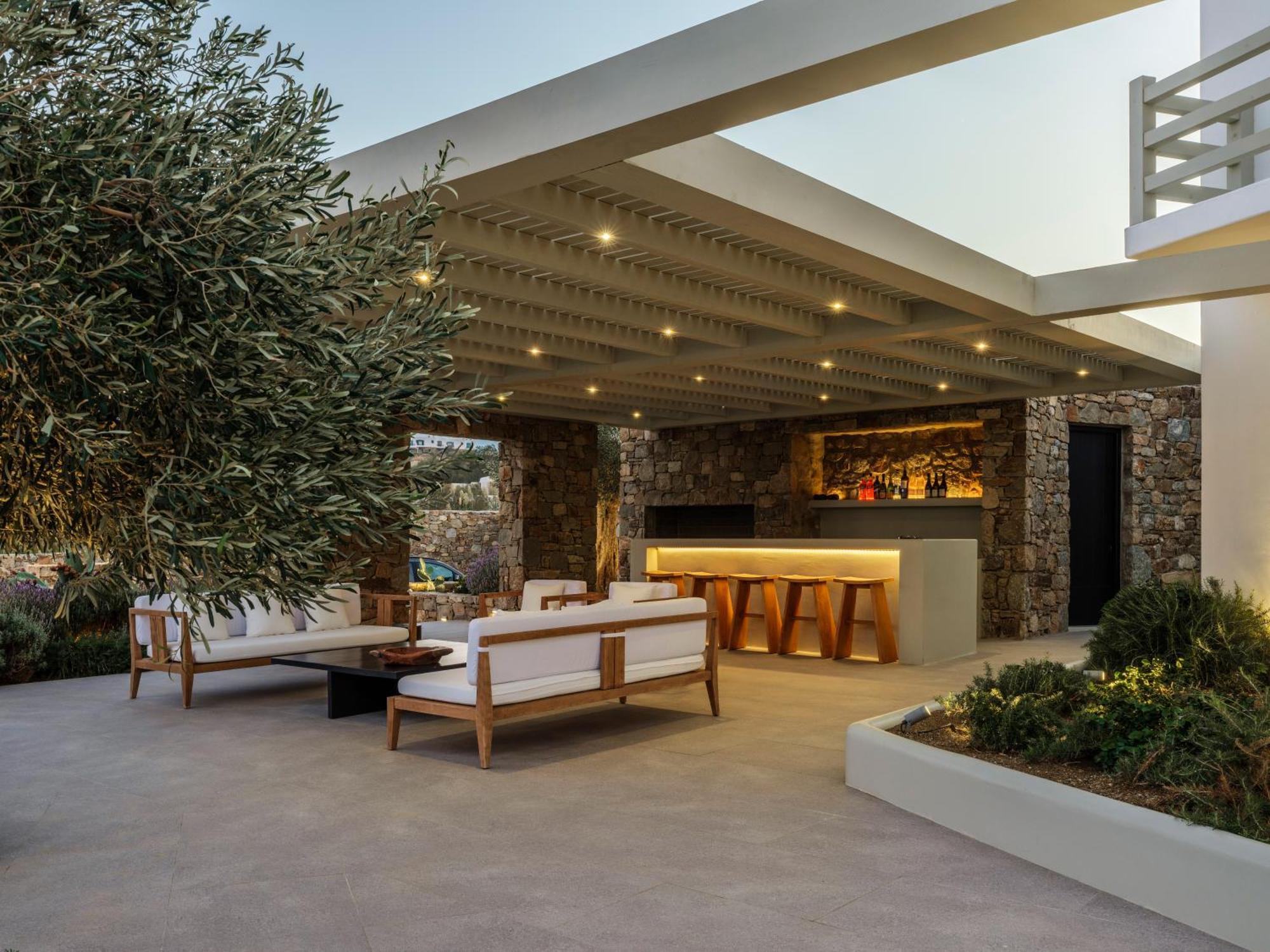 Blue Eye Grand Villa Mykonos Kalafatis Dış mekan fotoğraf
