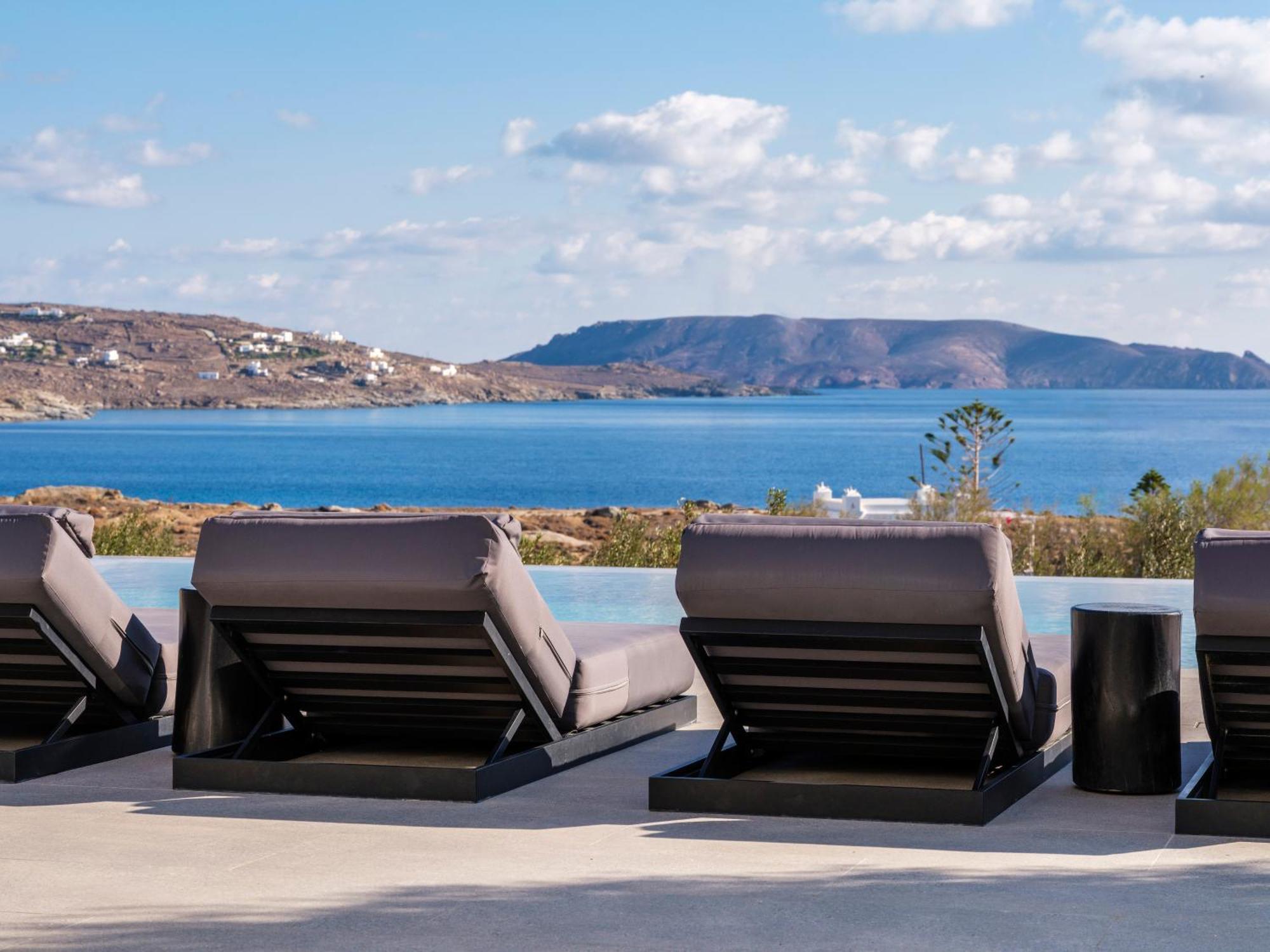 Blue Eye Grand Villa Mykonos Kalafatis Dış mekan fotoğraf