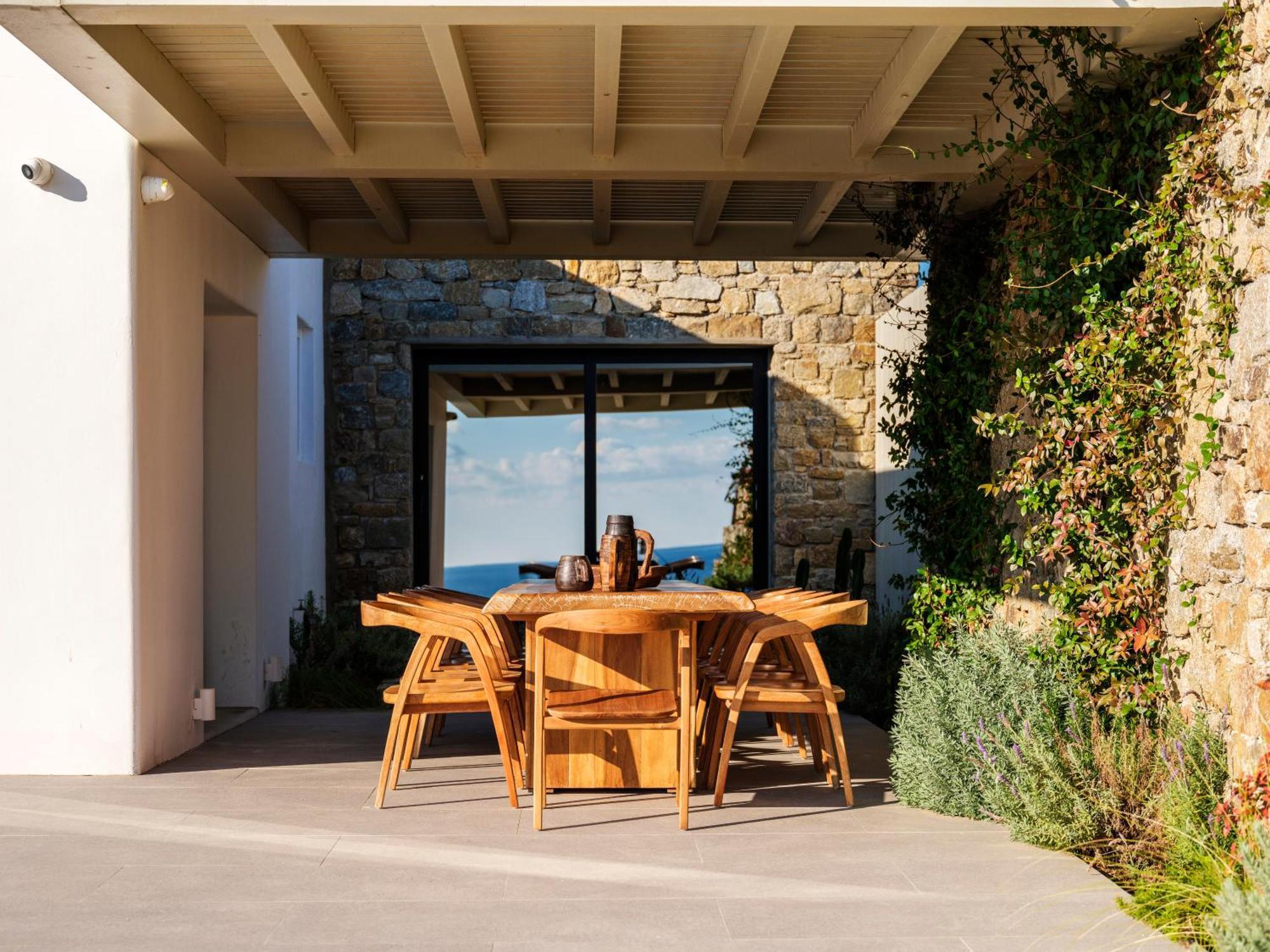 Blue Eye Grand Villa Mykonos Kalafatis Dış mekan fotoğraf