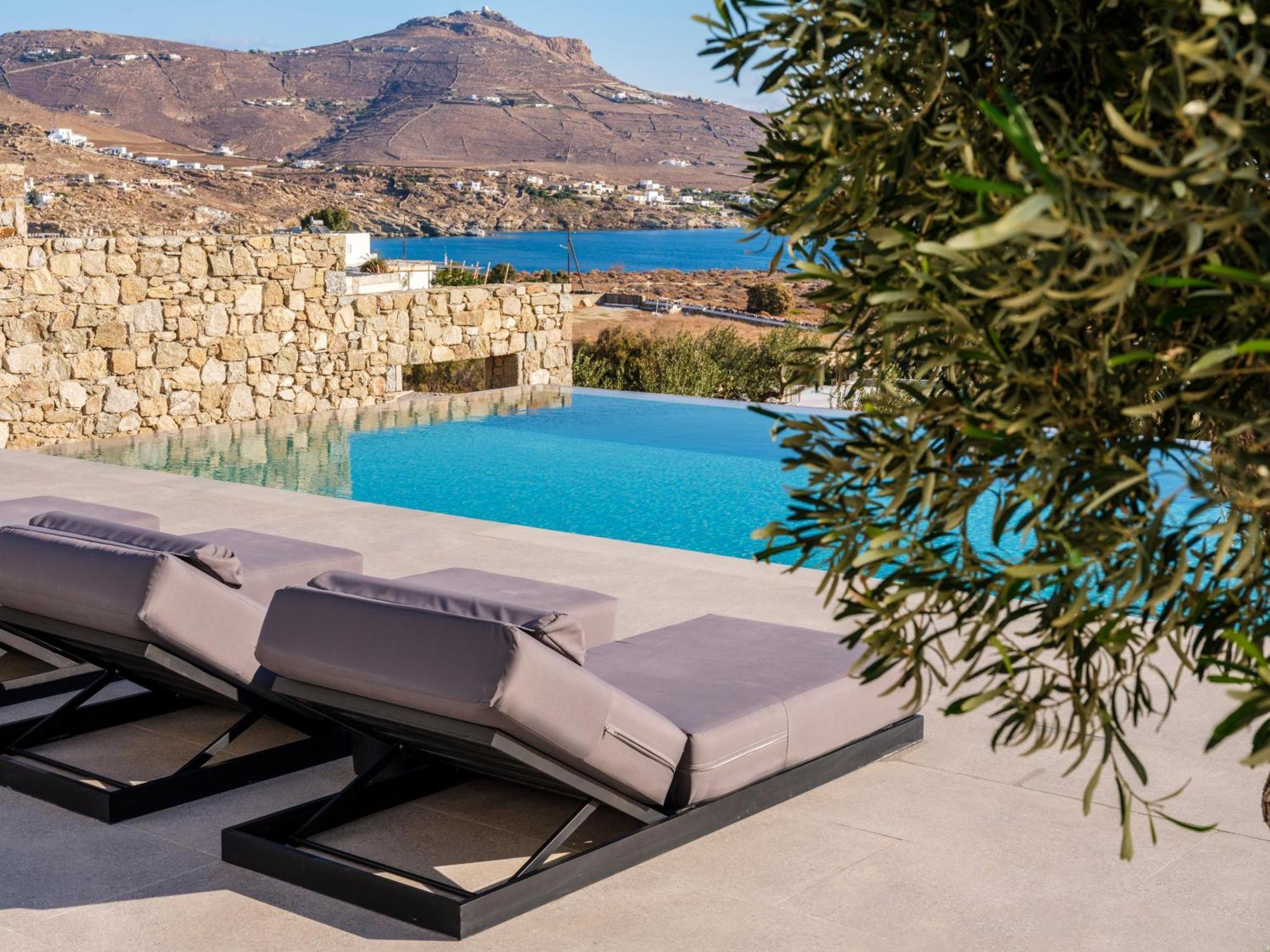 Blue Eye Grand Villa Mykonos Kalafatis Dış mekan fotoğraf